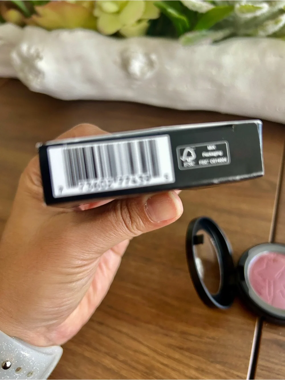 MAC Makeup Skinfinish Colorstruck Blush NIB Sinner .15oz/4.5g New Skin Colour.